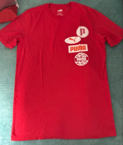 Camiseta Puma Monograma Masculina - Tamanho P