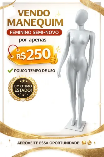 Manequim para loja de roupa