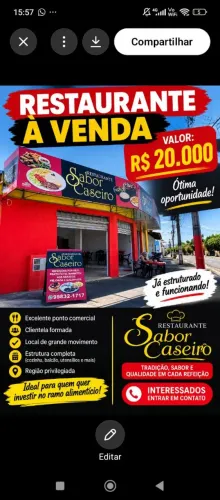 Vende-se Restaurante