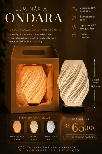 Luminária Decorativa LED
