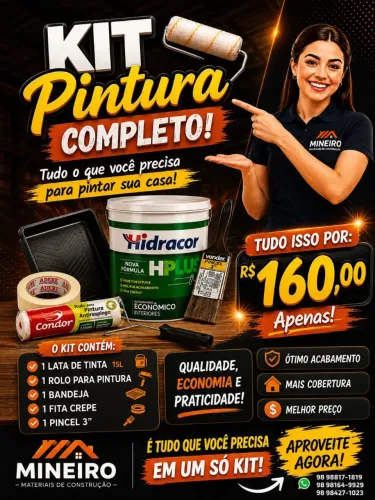 Kit pintura completo 