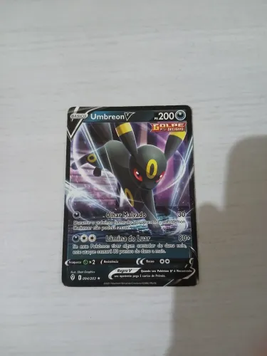 Carta pokemon umbreon v