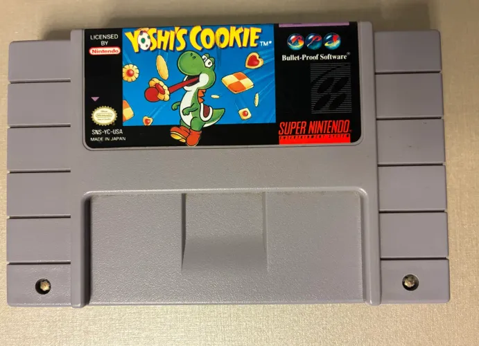 Yoshi?s Cookie Original - Jogo Super Nintendo