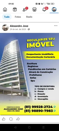 Serviço de despachante imobiliário 