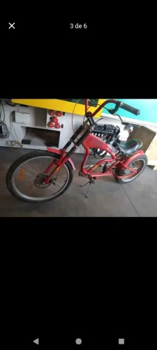 Bicicleta estilo Harley Davidson