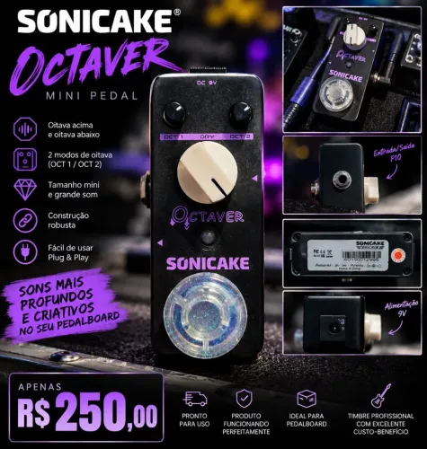 Pedal octaver sonicake 