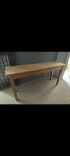 Mesa aparador de madeira antiga
