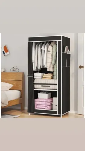Guarda-roupa portátil solteiro