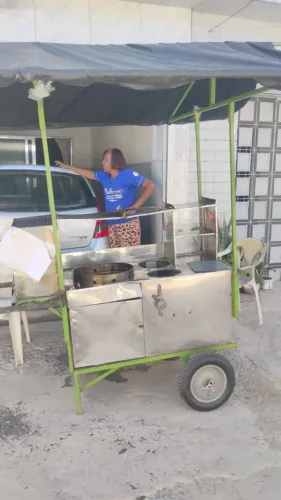 Carroça de fast food 