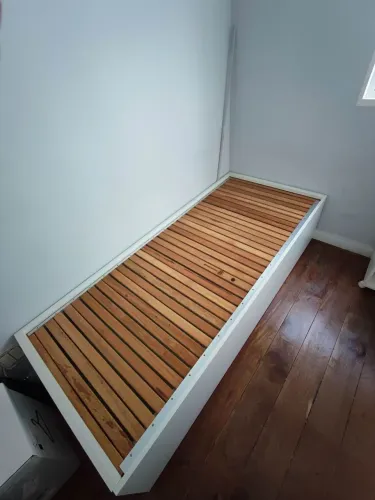 Cama 3 em 1 (casal, solteiro e bicama)