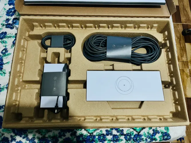 Antena De Internet Via Satélite Starlink Standard Kit V4, Roteador de 3ª Geração