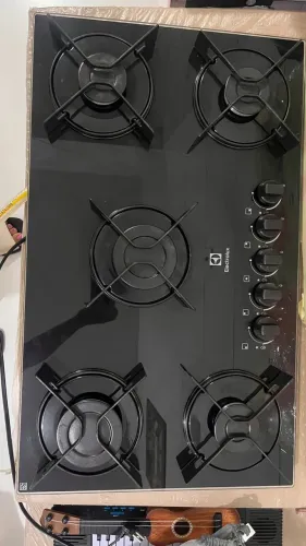 Vendo fogão cooktop 5 bocas Electrolux