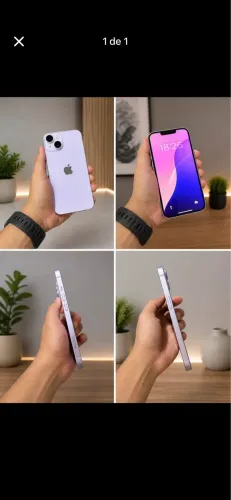 iPhone 14 lilás