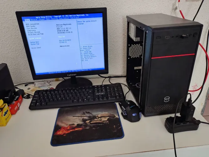 PC Completo Intel Core i5 + Monitor 19" e Periféricos (Ideal p/ Técnicos ou Upgrade)