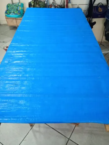 Mesa dobrável de madeira para ambulantes