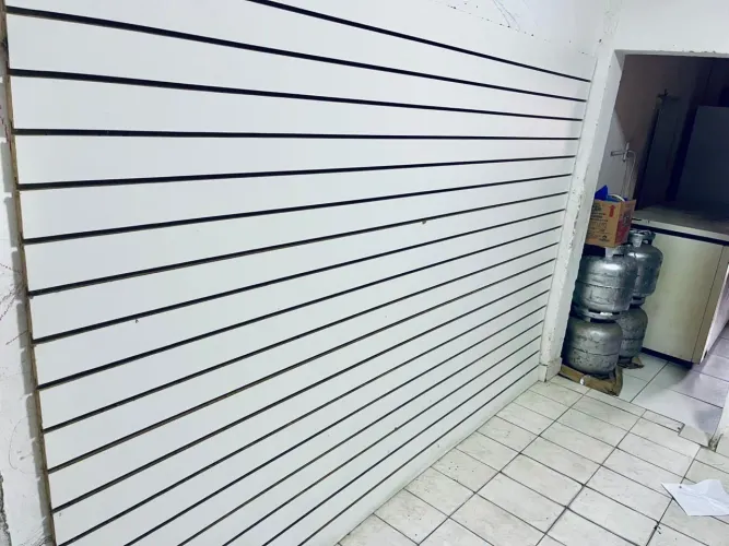 PAINEL CANALETADO MDF BRANCO INTEIRO