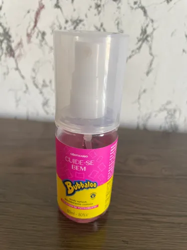 Body splash bubbaloo Boticário