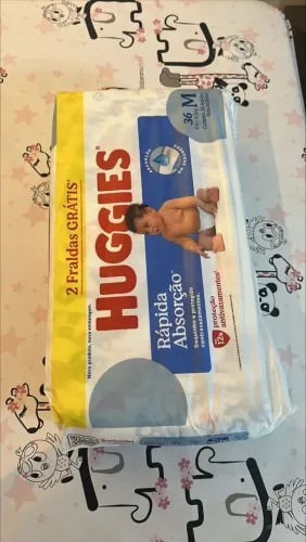 Huggies Rápida Absorção M 36 un Lacrada