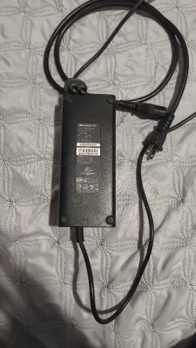 Fonte Xbox 360 Slim 2 Pinos Microsoft Original 110v + Cabo