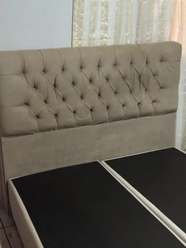 Cama box e cabeceira