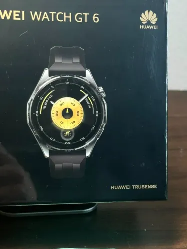 HUAWEI WATCH GT 6 46mm LACRADO! NOVO! Até 21 Dias Bem-Estar Emocional GPS p IPhone Android