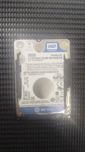 Hd notebook 500GB 2,5 Sata WD5000LPVX