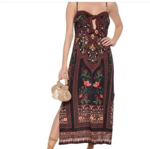 Vestido cropped farm
