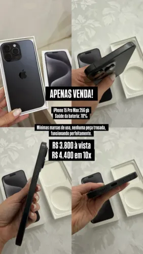 iPhone 15 Pro Max 256 gb