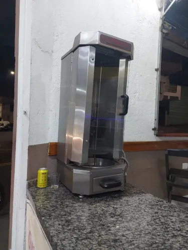 MÁQUINA PROFISSIONAL A GÁS PARA KEBAB / CHURRASCO GREGO