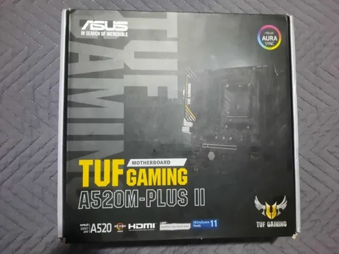 Placa mãe Asus A520 Tuf Gaming