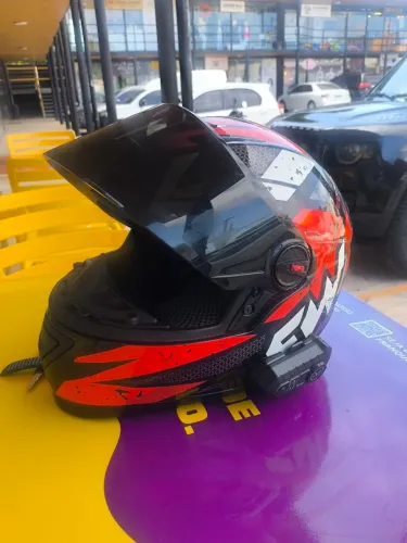 Vendo capacete fw3 com intercomunicador