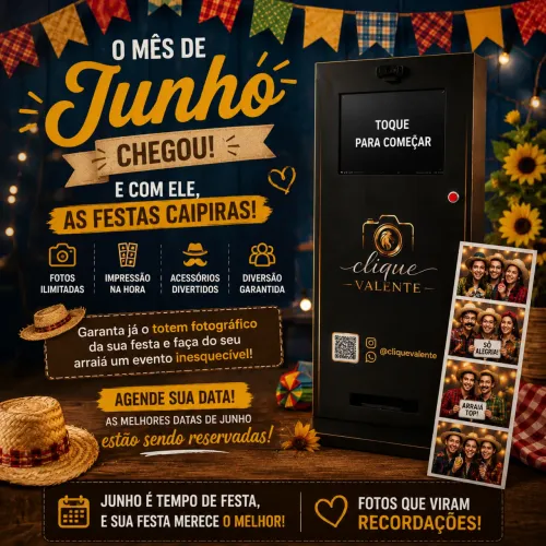 Totem fotográfico para festas e eventos ?