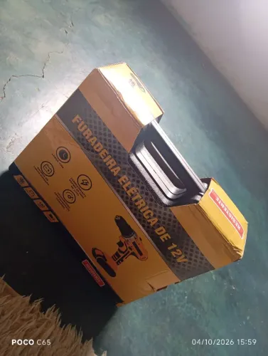 Furadeira elétrica de 12v