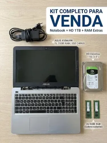 Notebook SAIR RÁPIDO - ler anúncio 