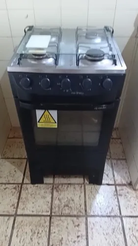 Fogão Mueller Moderatto 4 Bocas Preto Mesa Inox ? Tudo Funcionando