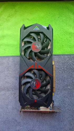 RX 570 4GB PowerColor | GDDR5 Elpida | 256 Bits | 1244MHz | Gamer