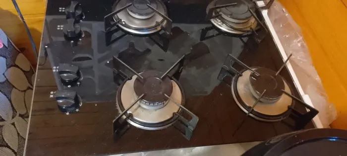 Cooktop a gás Fischer 4 bocas fit line