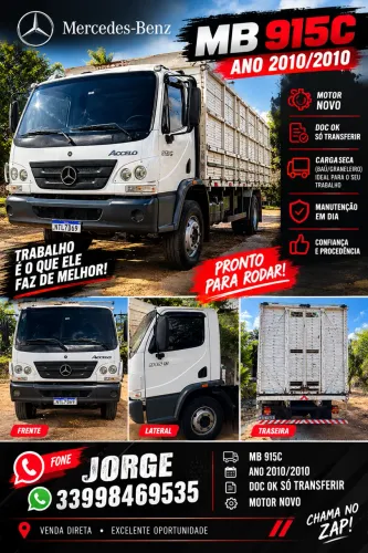 VENDO OU TROCO ACELLO 915 2010