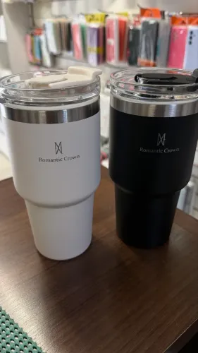 Copo Térmica 600ml Inox Anti-vazamento Para Café/chá/bebidas