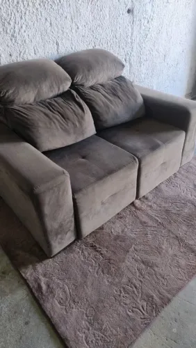 Sofá retrátil 2 lugares