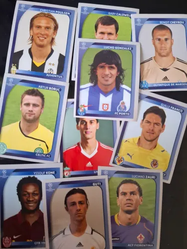 Figurinhas da Champions League 2008-2009