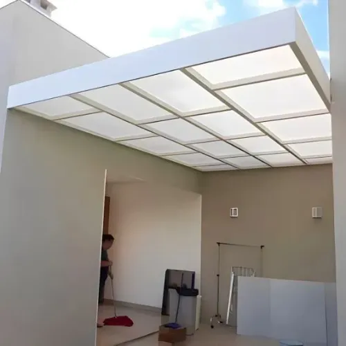Pergolado alumínio policarbonato