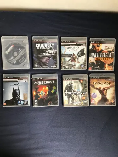 Jogos Playstation 3 50,00 cada