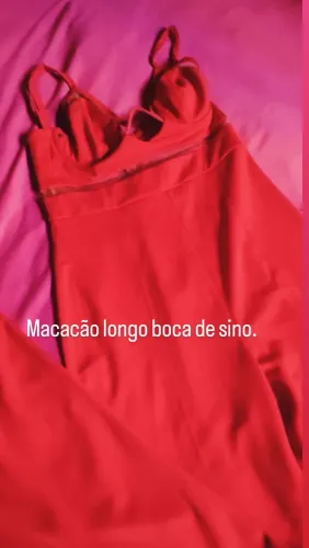 Macacão longo feminino