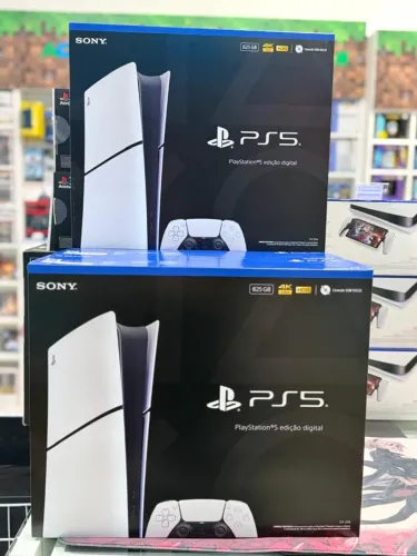 PS5 SLIM DIGITAL NOVO