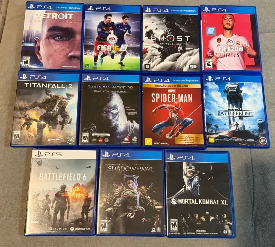 Kit Jogos PlayStation 4