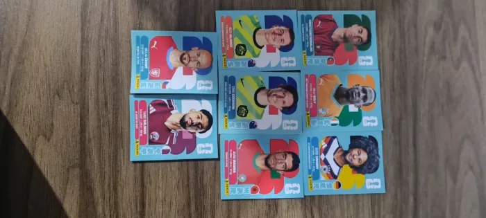 Lote 8 Figurinhas Álbum Copa Do Mundo 2026 Panini - Com CR7