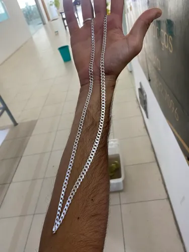 Cordão de prata 24 gramas