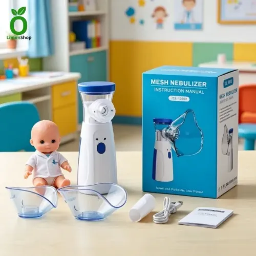 Inalador Portátil Infantil e Adulto | Nebulizador a Pilha e USB