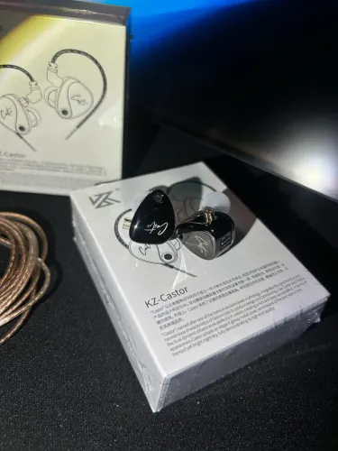FONE INTRA AURICULAR KZ CASTOR - IMPROVED BASS